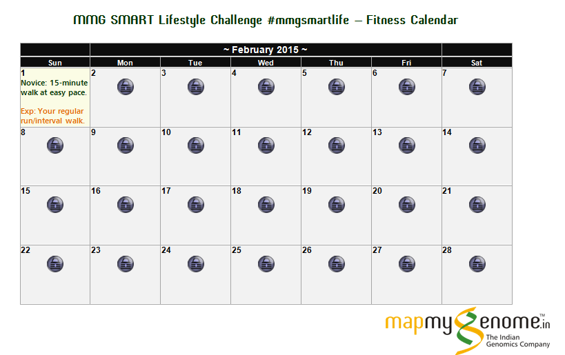 MMG SMART Lifestyle Challenge – Day 1