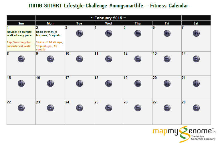 MMG SMART Lifestyle Challenge – Day 2
