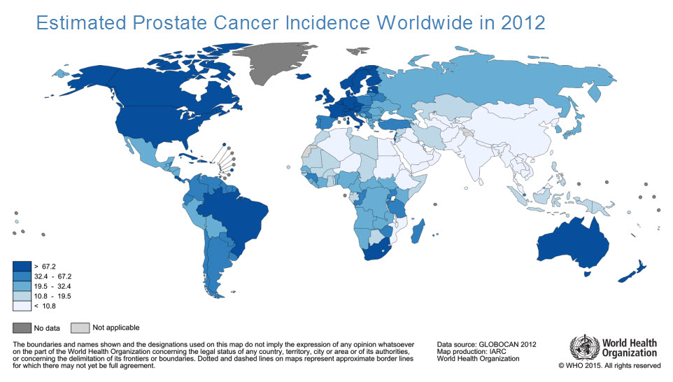 Prostate cancer prevalence
