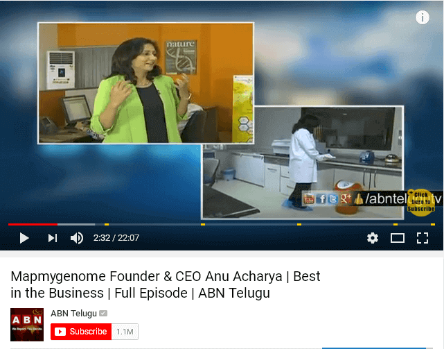 Mapmygenome Founder & CEO Anu Acharya | Best in the Business | Full Episode | ABN Telugu
