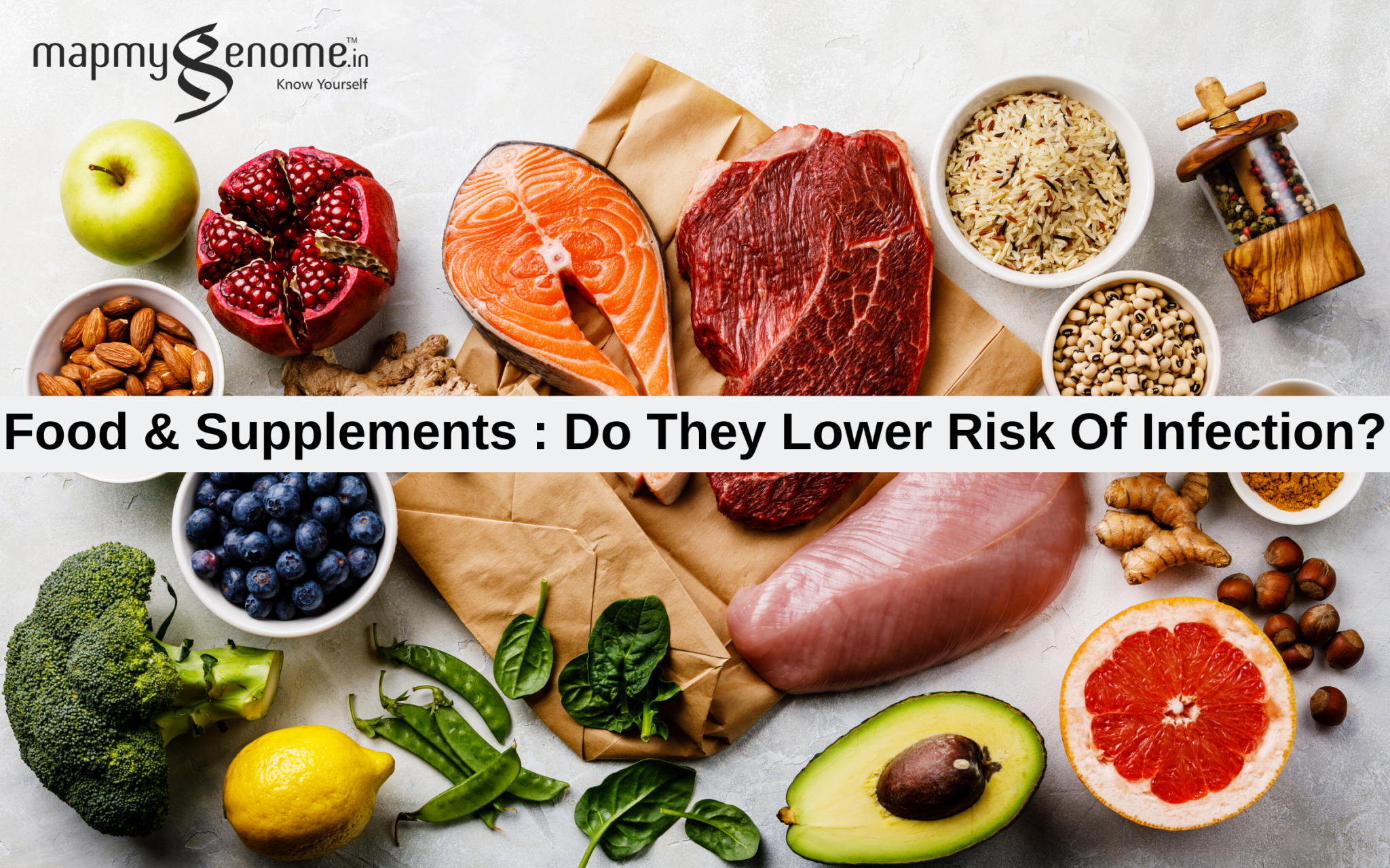 Food & Supplements : Do They Lower Risk Of Infection?