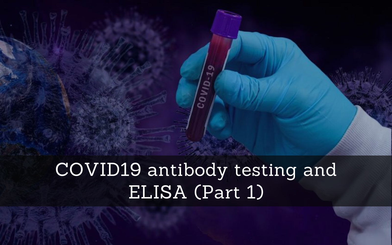 COVID-19 antibody testing and ELISA (Part 1)