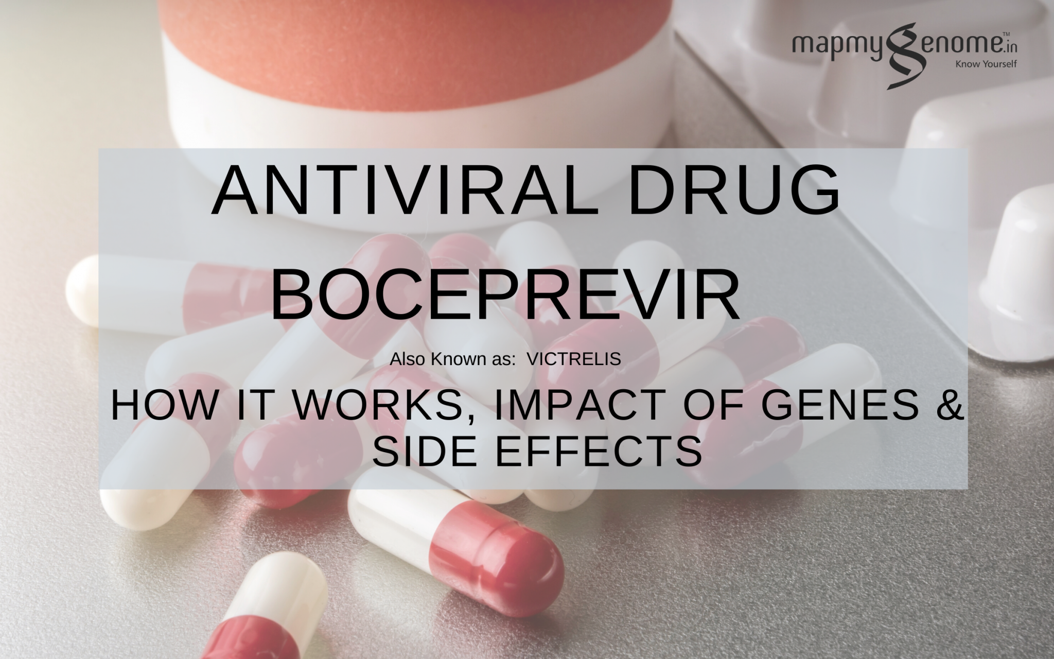 Antiviral drug – Boceprevir :  How the drug works, Impact of genes & Possible side effects