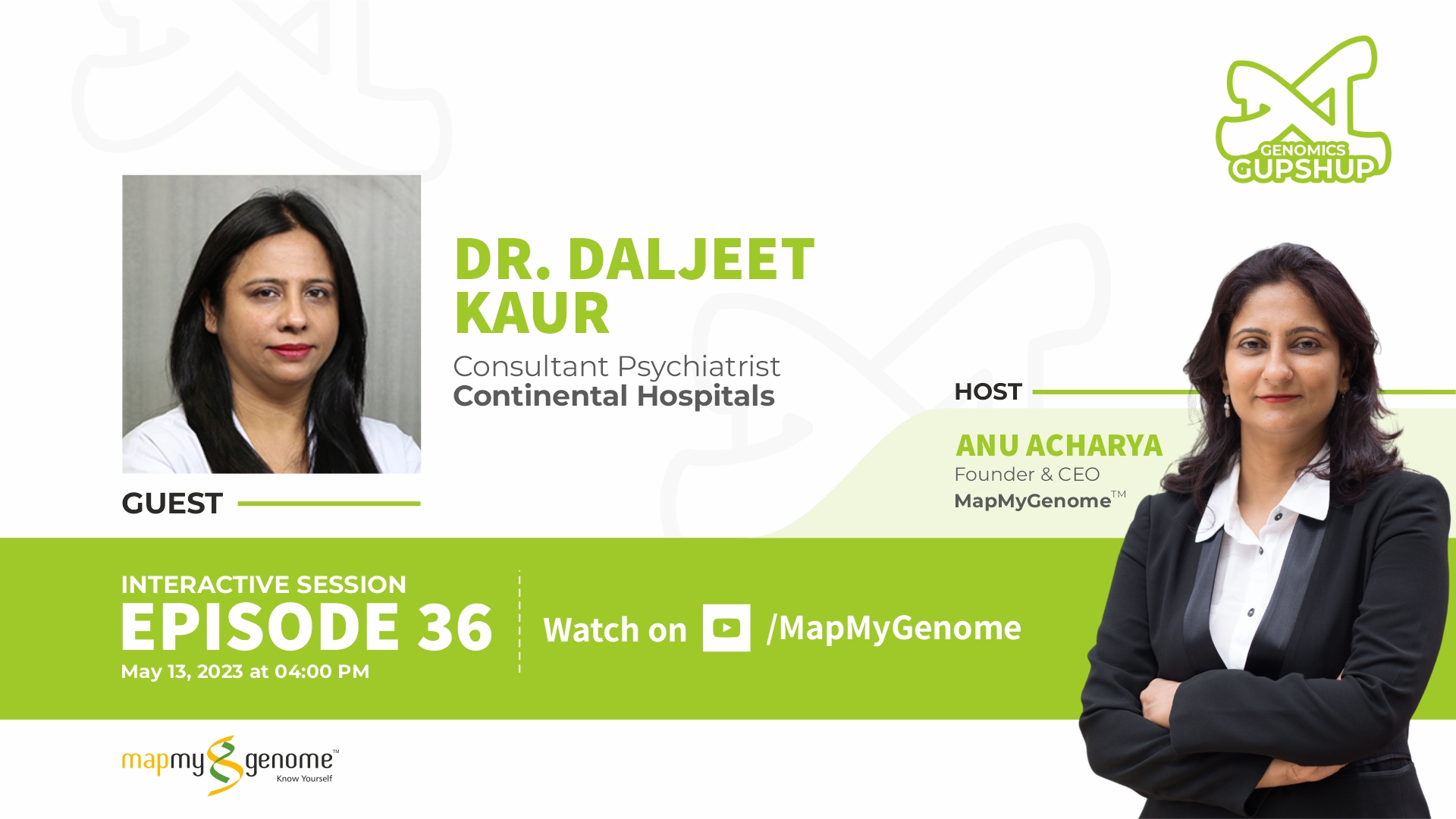 How Genomics Can Improve Your Mental Health: A Conversation with Dr. Daljeet Kaur